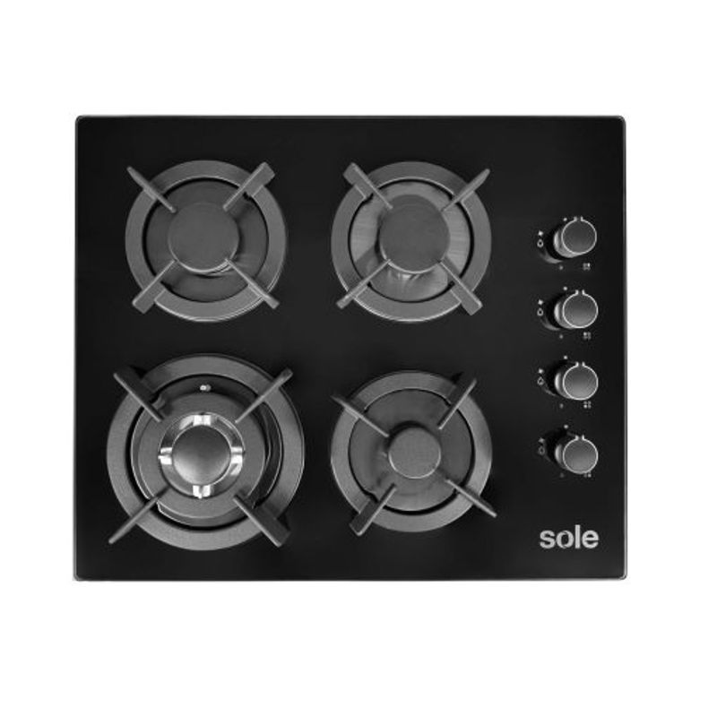SOLE - Cocina Empotrable Sole 4 Hornillas 60 cm SOLCO068