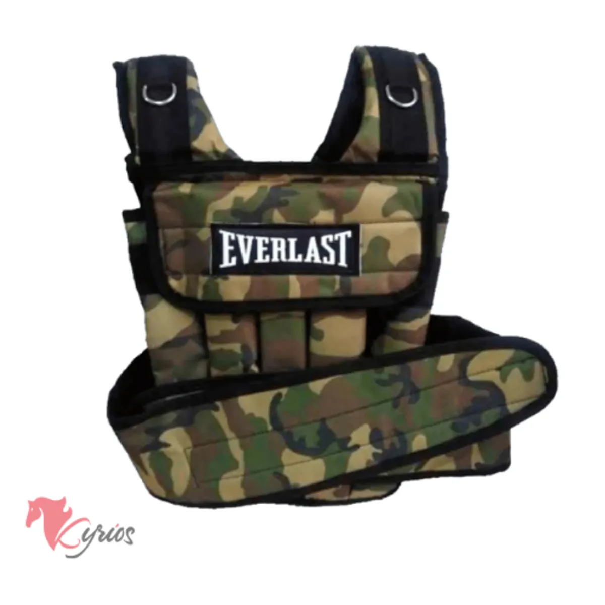 NO LOGO - Chaleco Everlast De 10 KG Arena Color Negro