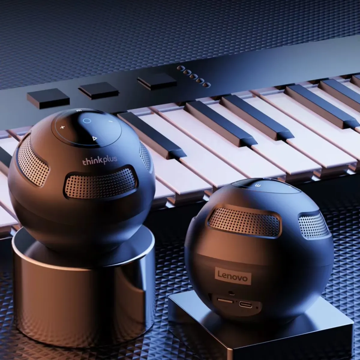 LENOVO - Audifonos Bluetooth Lenovo HE05  Parlante Lenovo TS5