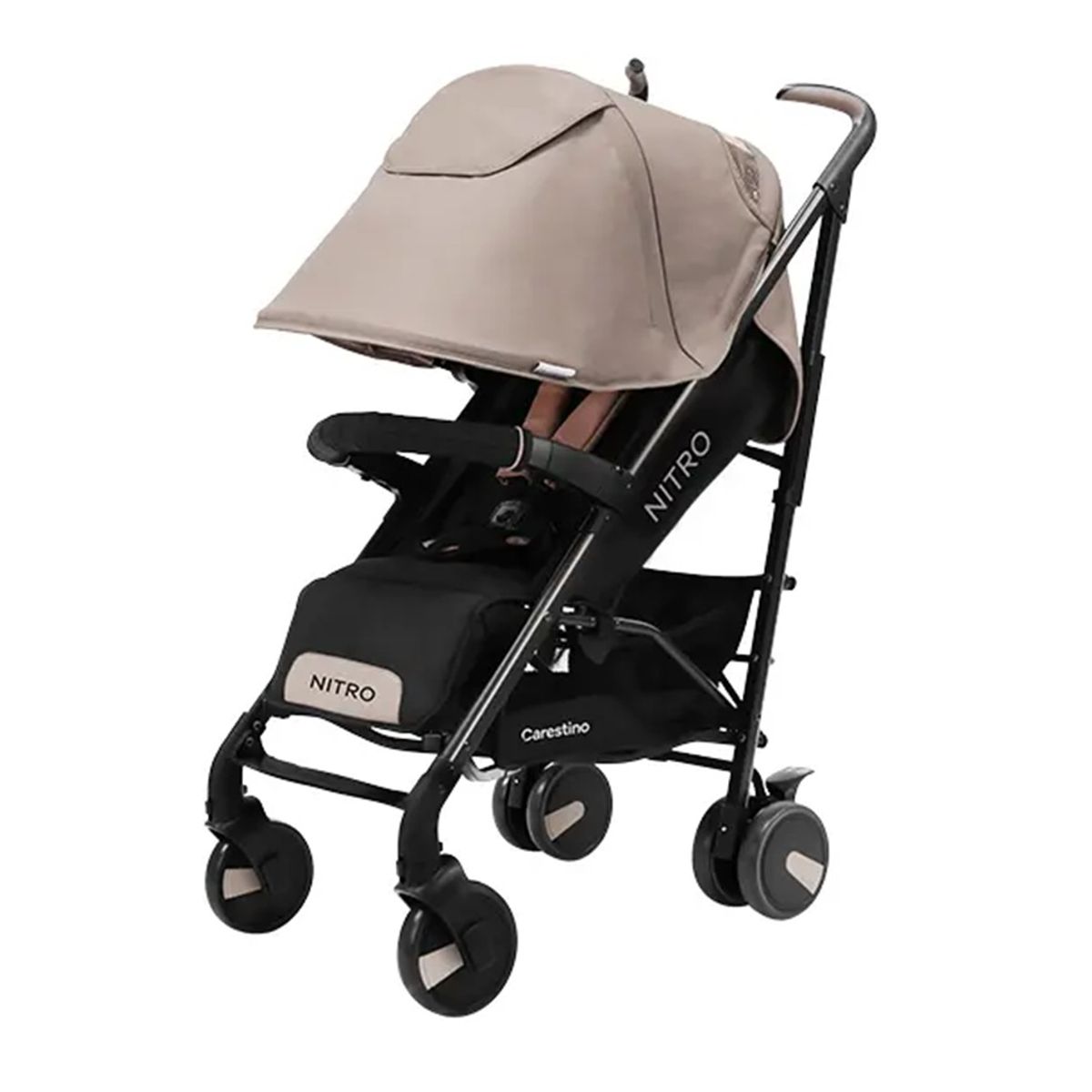 CARESTINO - Coche de Paseo con Accesorios «NITRO» Beige