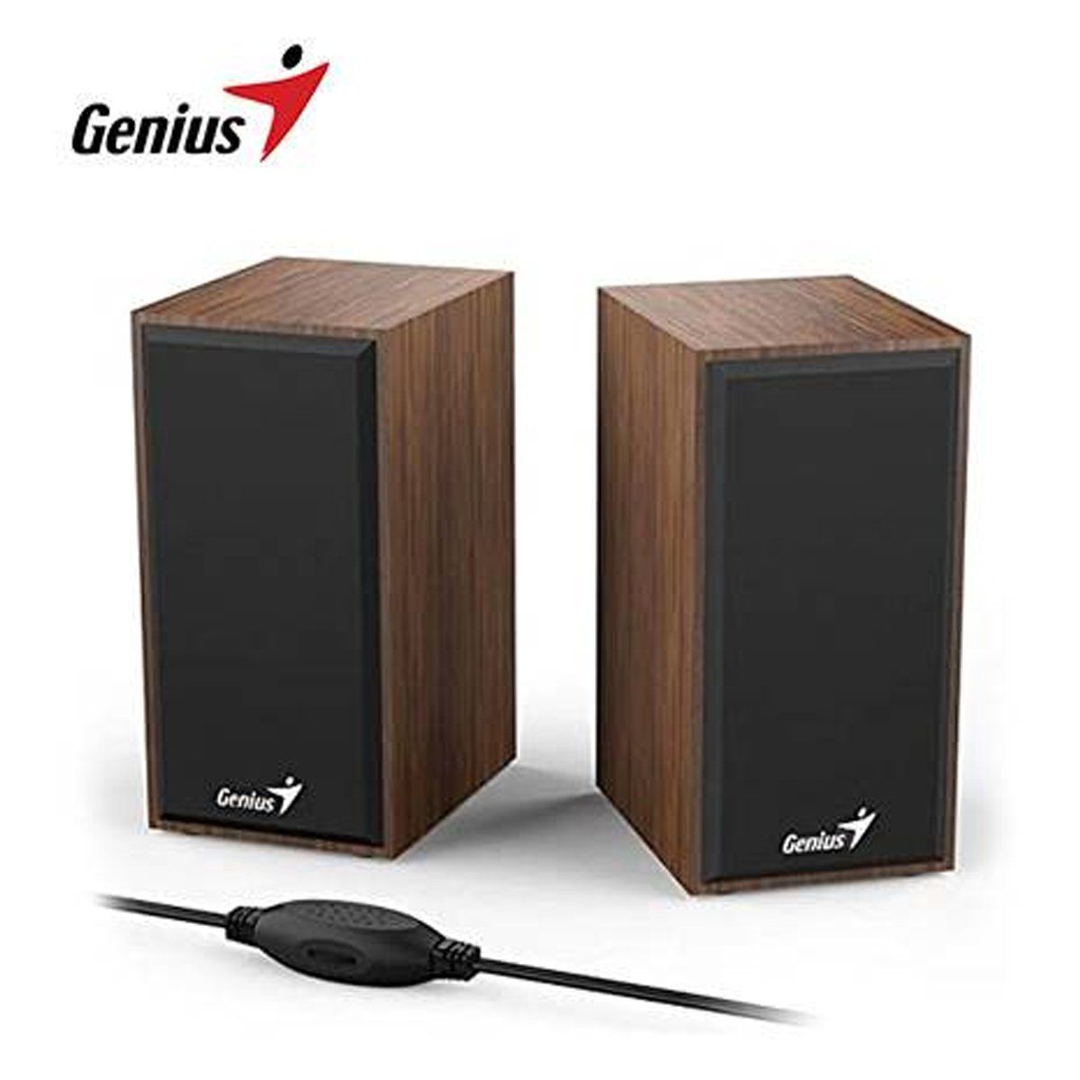 GENIUS - Parlante Genius Sp Hf180 Usb Power Madera