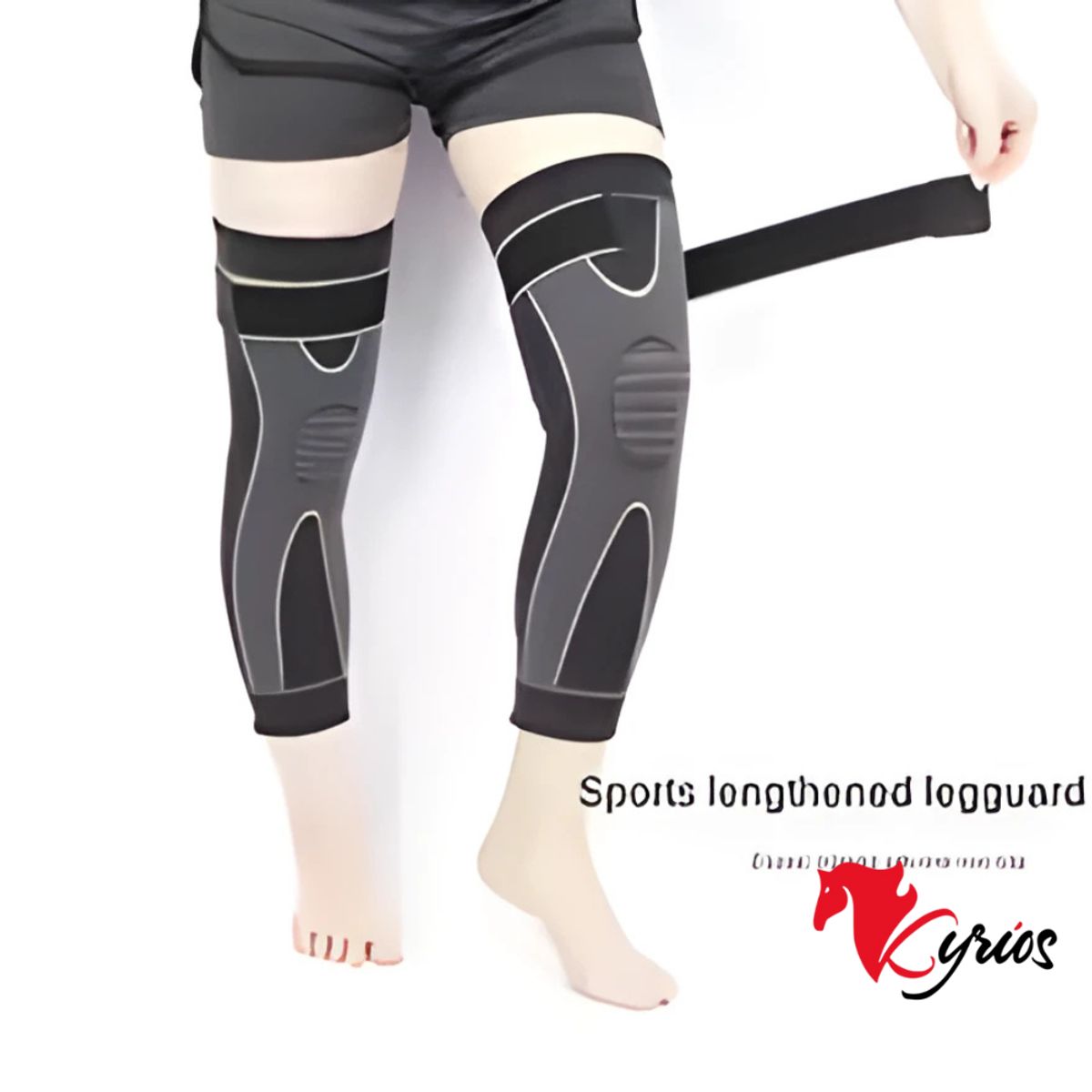 NO LOGO - RODILLERA DEPORTIVA LARGA CON LIGAS DE COMPRESION