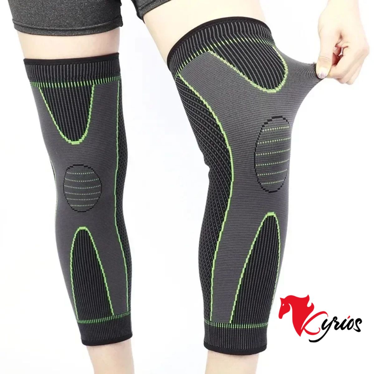 NO LOGO - RODILLERA DEPORTIVA LARGA CON LIGAS DE COMPRESION