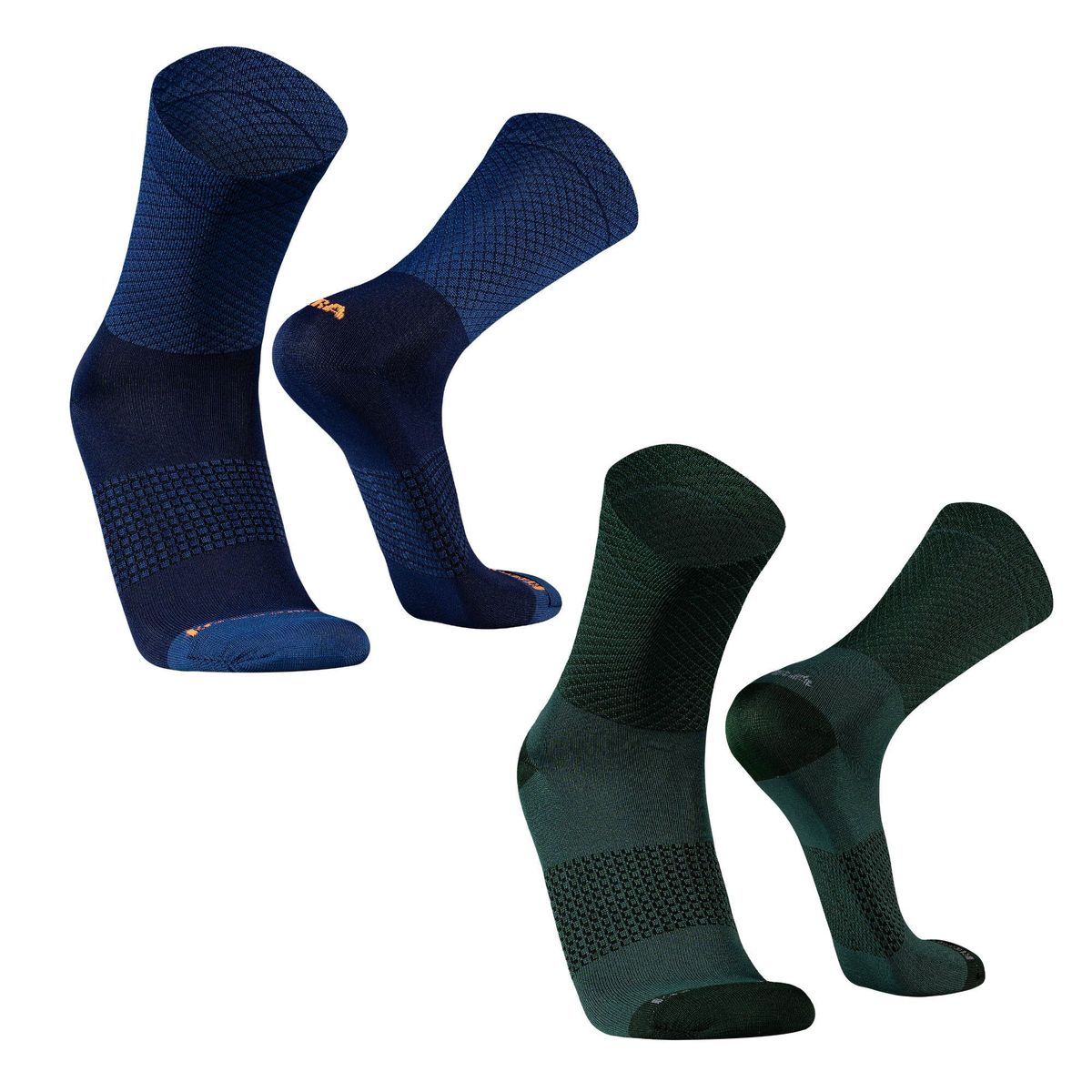 SILVERA NANOTECH - Medias deportivas compresión running ciclismo gym outdoor hombre mujer