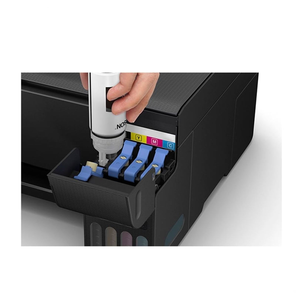 EPSON - Multifuncional de tinta Epson EcoTank L3210 Imprime  Escanea Copia.