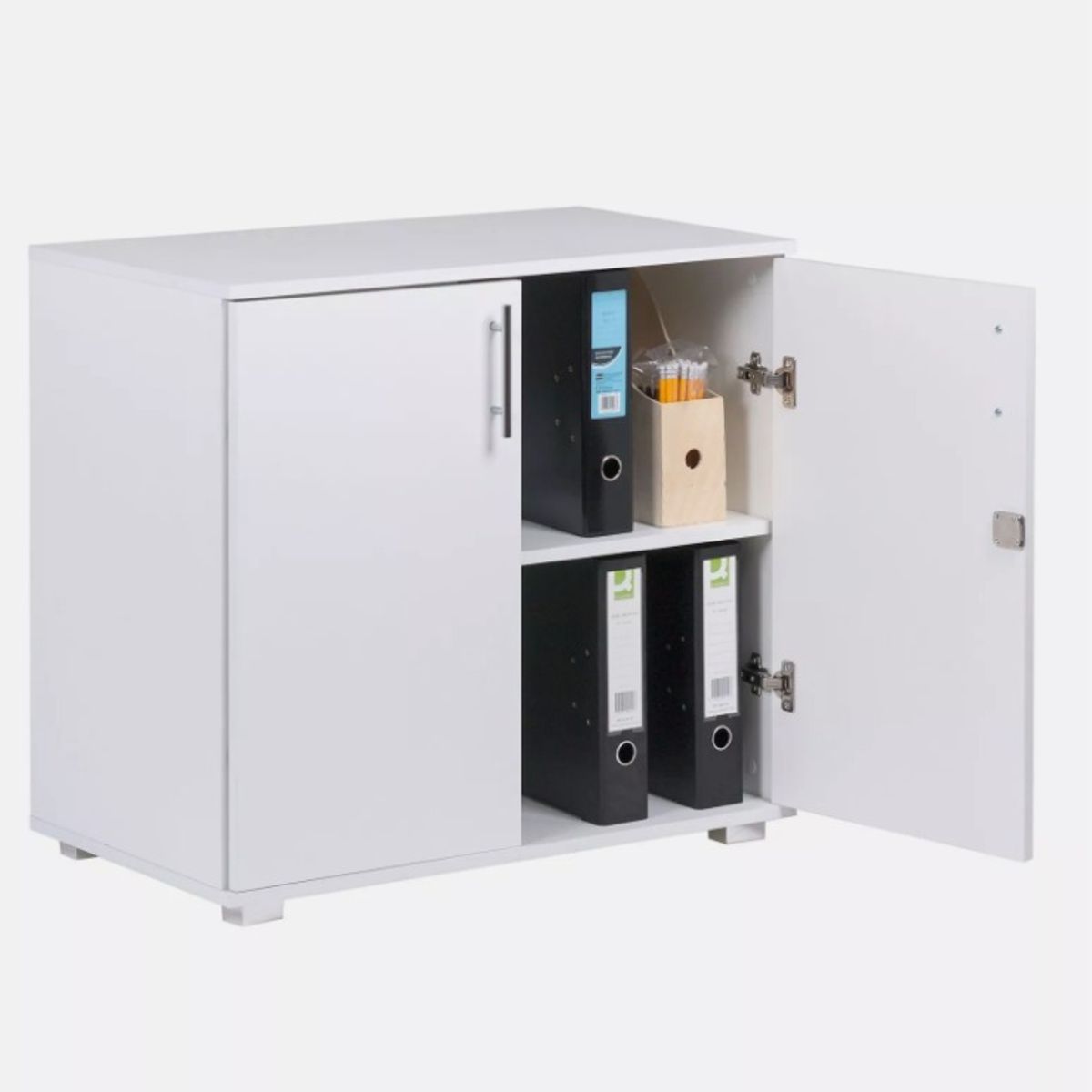 NACION MUEBLES - ARMARIO DE OFICINA BLANCO NM