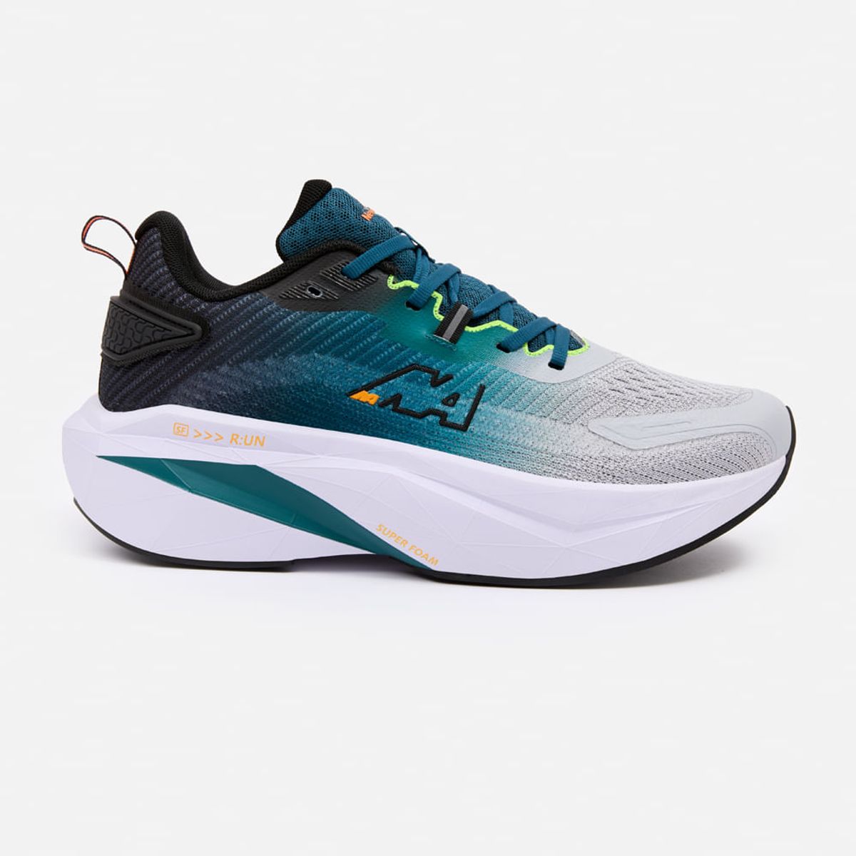 NEW ATHLETIC - Zapatillas New Athletic Running Foam115 Verde Petróleo Con Gris Hombre