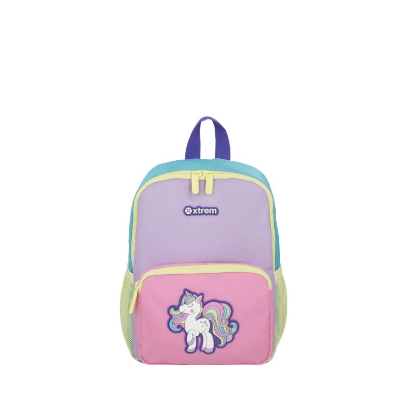 XTREM - Mochila Anti Derrame Play-Time 5Xt Lilac Unicorn
