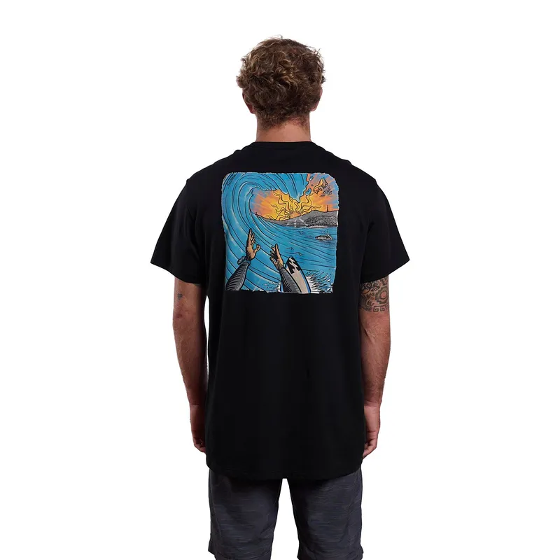 BILLABONG - Polo Billabong Hombre Early Bird I Negro BILLABONG