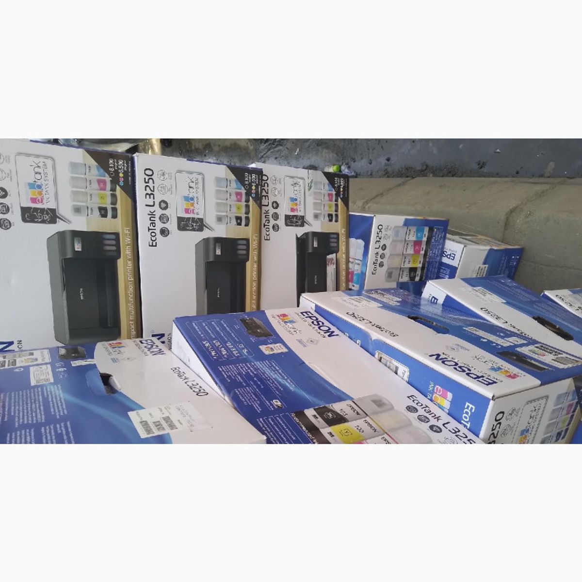 EPSON - Impresora Multifuncional de tinta Epson L3250, USB de alta velocidad