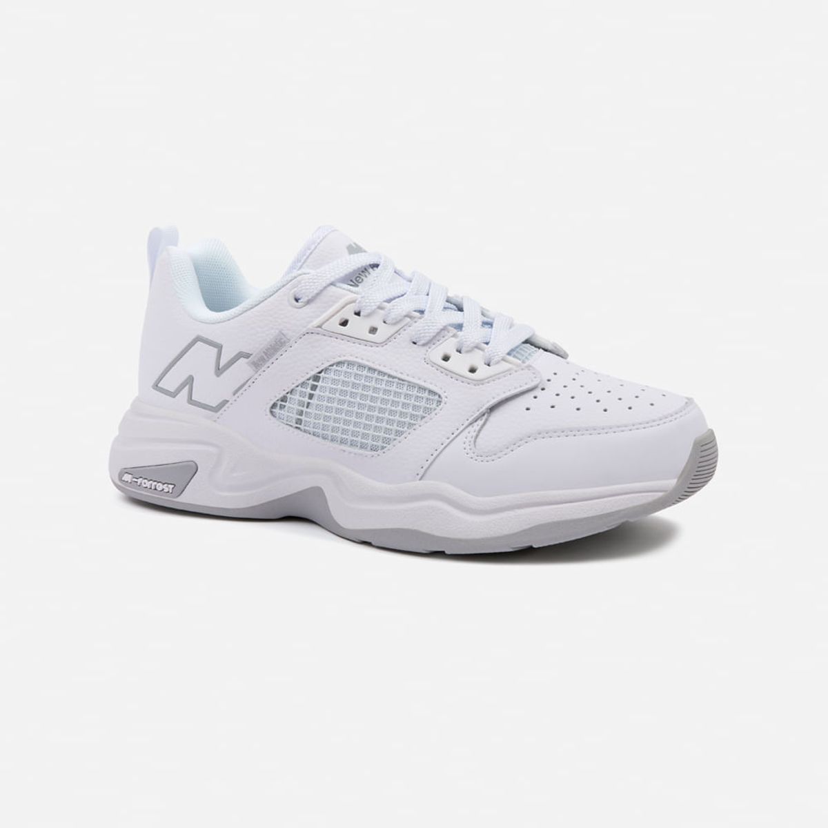 NEW ATHLETIC - Zapatillas New Athletic Tennis Forrest21 Blanco Con Gris Mujer