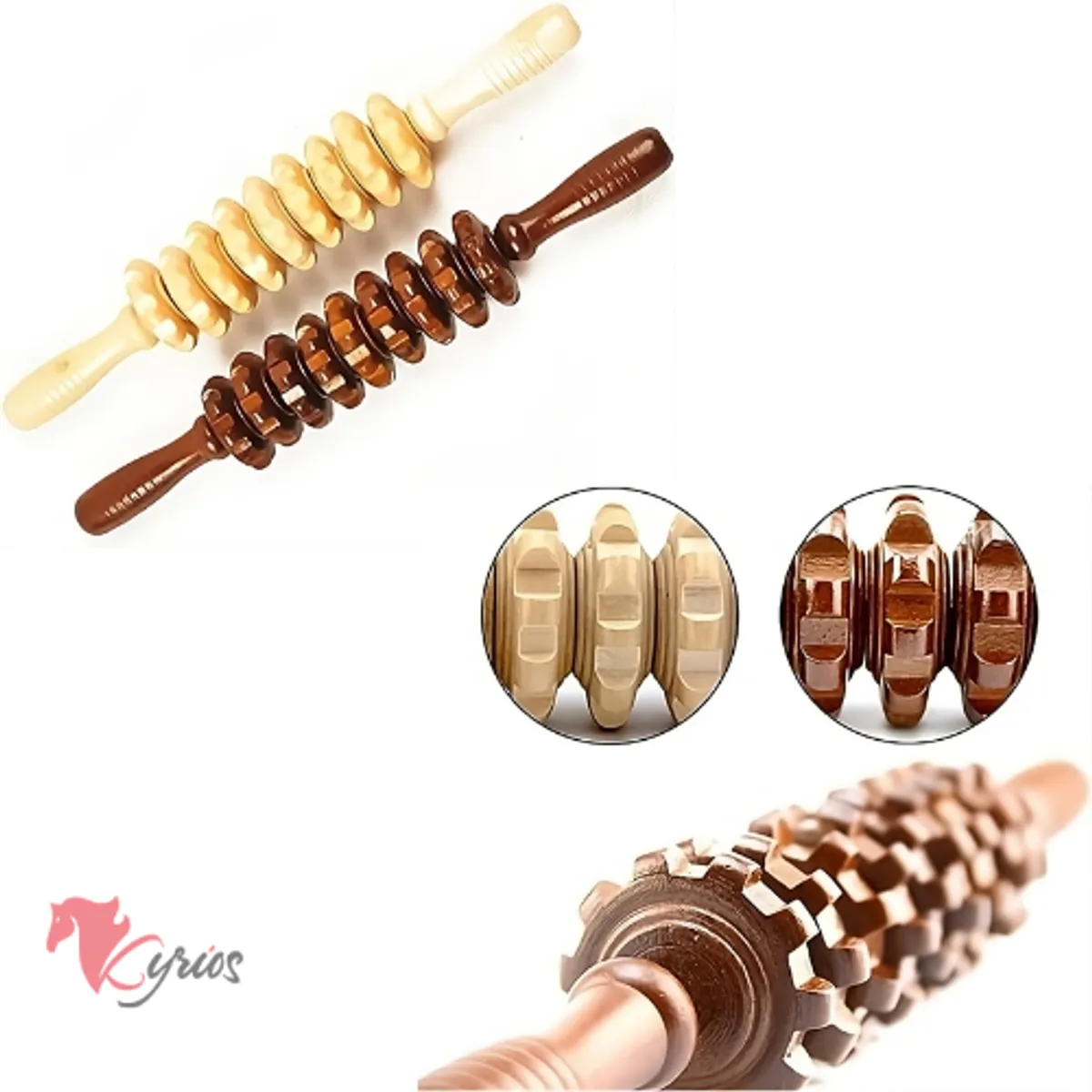 NO LOGO - Masajeador Modelo Rodillo Anticelulítico