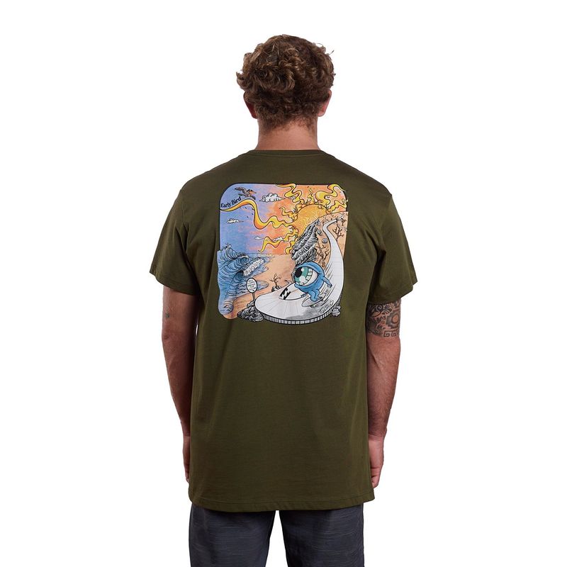 BILLABONG - Polo Billabong Hombre Early Bird II Verde BILLABONG