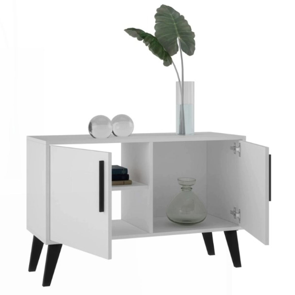 NACION MUEBLES - APARADOR MODERNO BLANCO NM