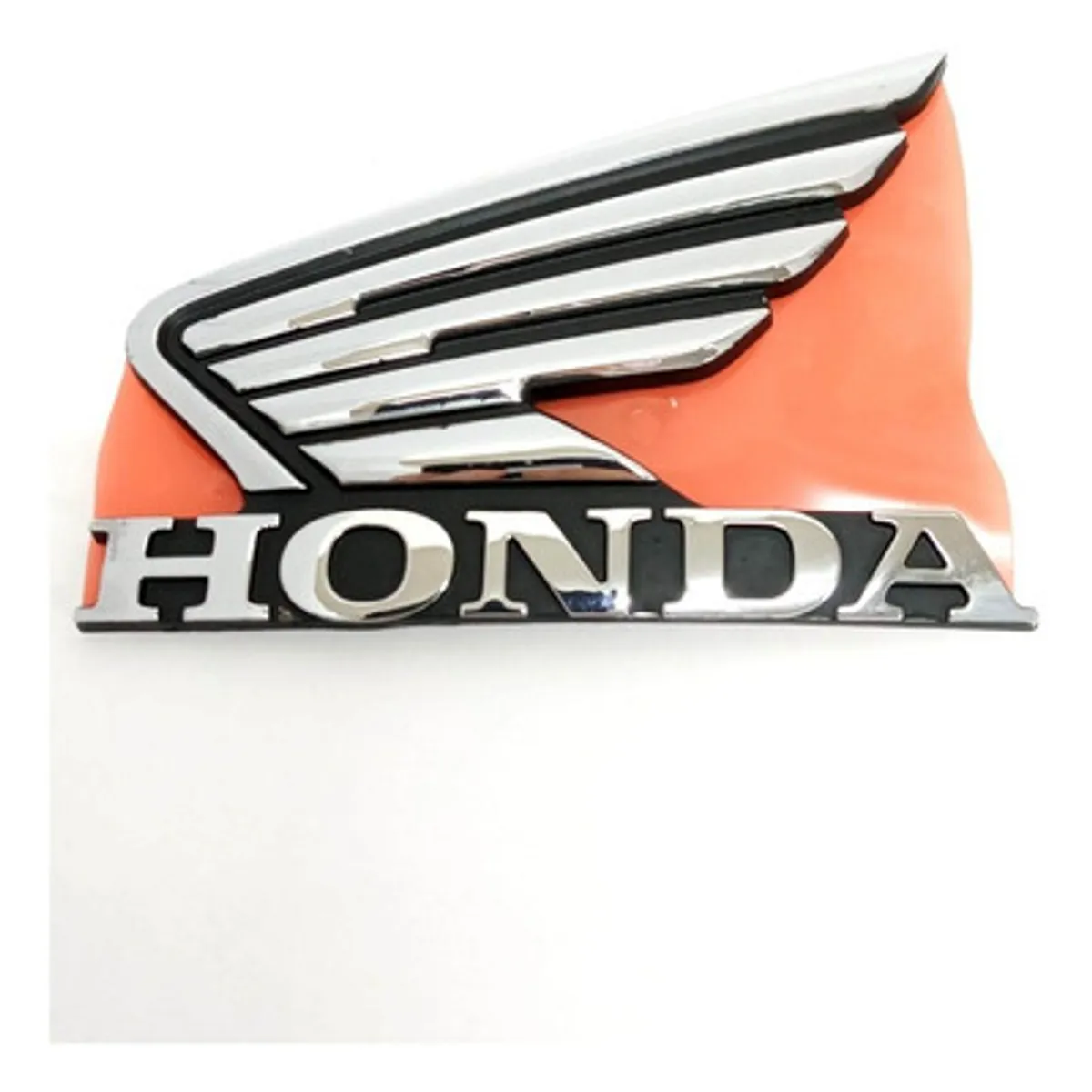 GENERICO - LOGO HONDA A1 3D PLATEADO PARA MOTOCICLETA