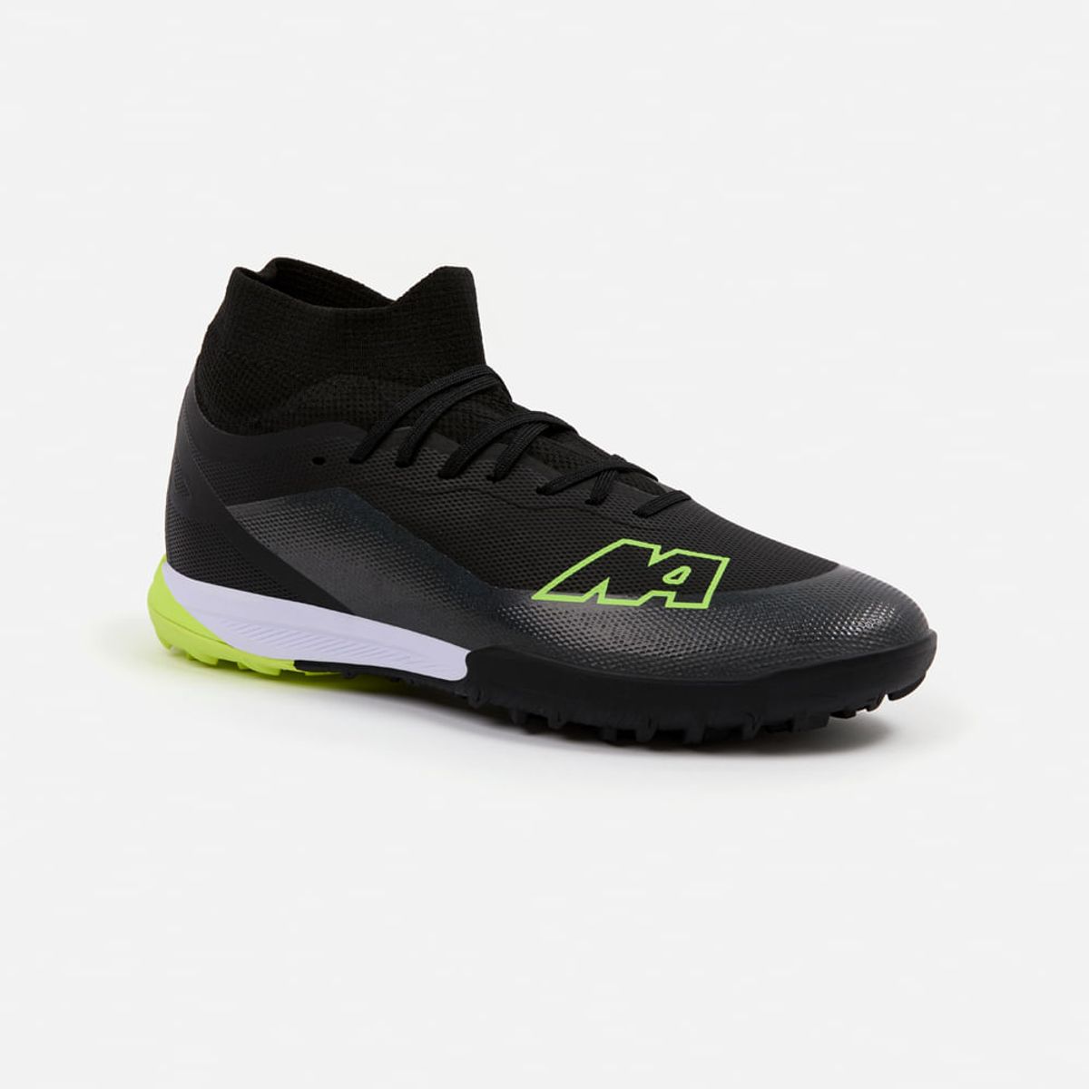 NEW ATHLETIC - Zapatillas New Athletic Football Vortex102 Negro Con Verde Neón Juvenil