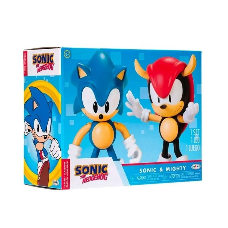 SONIC - SONIC FIGURAS 4" PACK 2 SONIC CLASSIC Y  CLASSIC MIGHTY