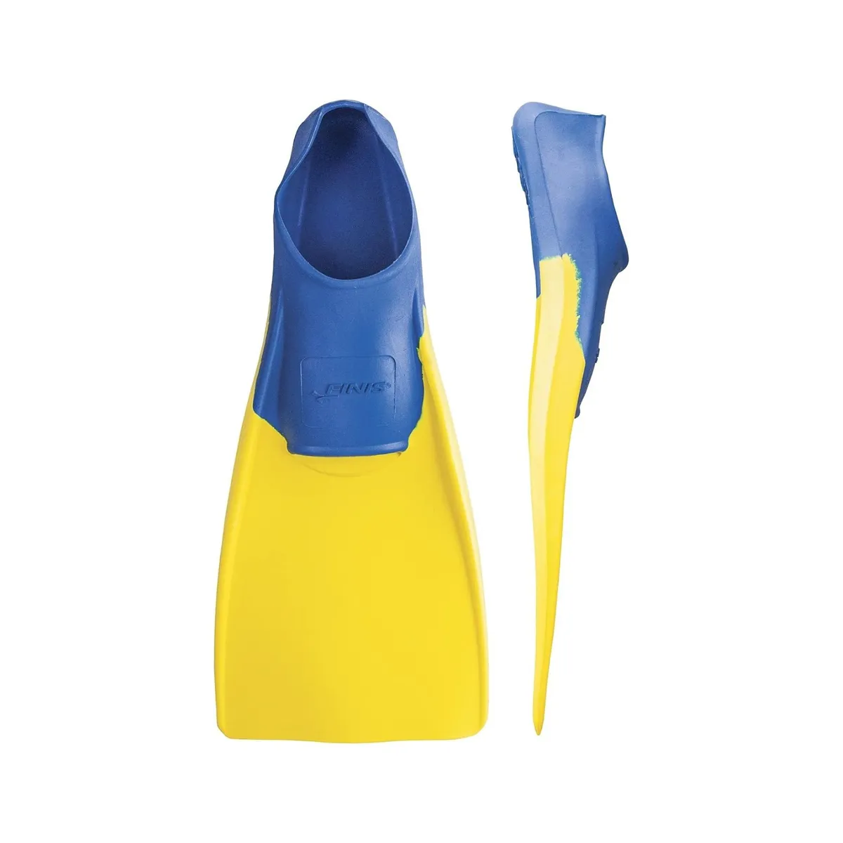 FINIS - Aletas Finis Flotantes largas Adulto Blue Yellow XS 33-35