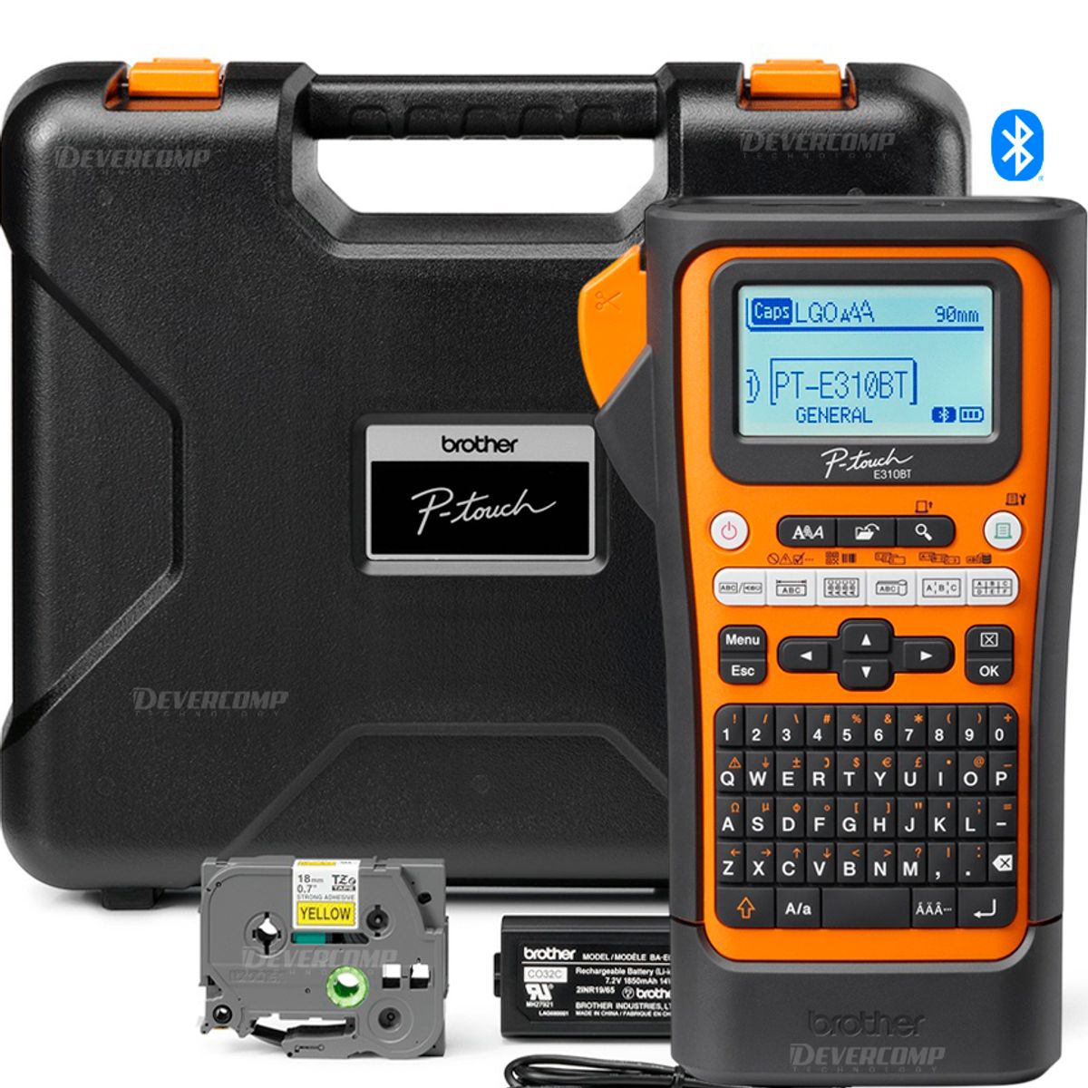 BROTHER - Rotuladora Brother PT-E310BTVP Portátil Bluetooth