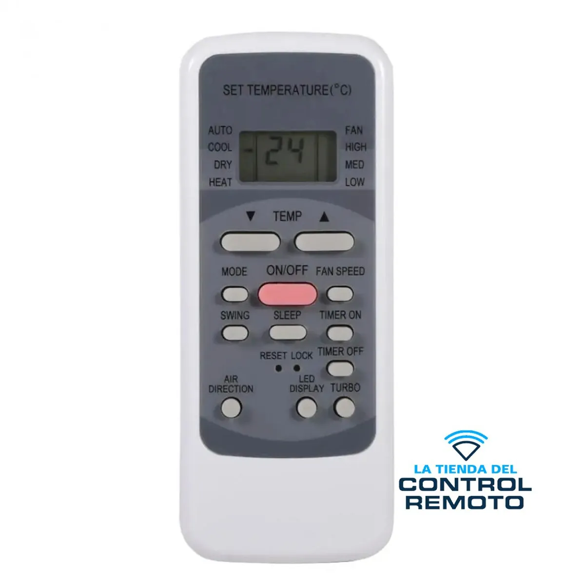 GENERICO - Control Remoto R51L para Aire Acondicionado Miray Midea