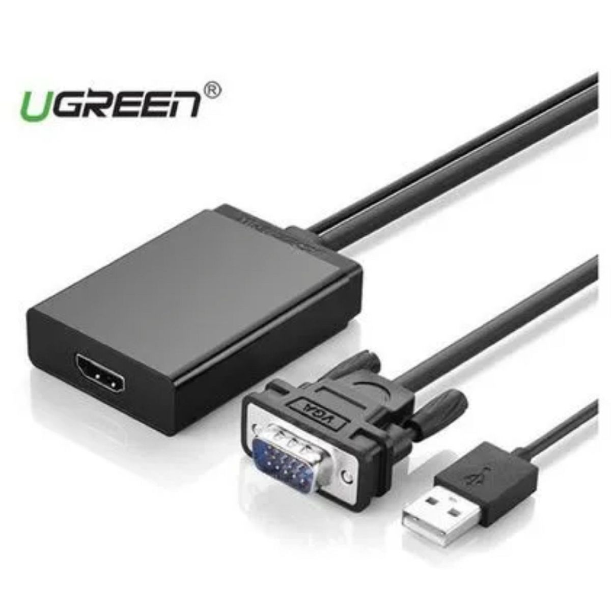 UGREEN - ADAPTADOR VGA+USB A HDMI CONVERTER UGREEN