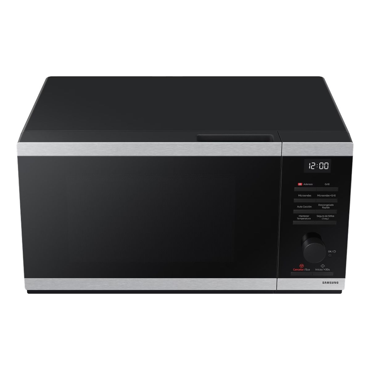SAMSUNG - Horno Microondas Samsung MG23DG4524ATPE 23L Negro