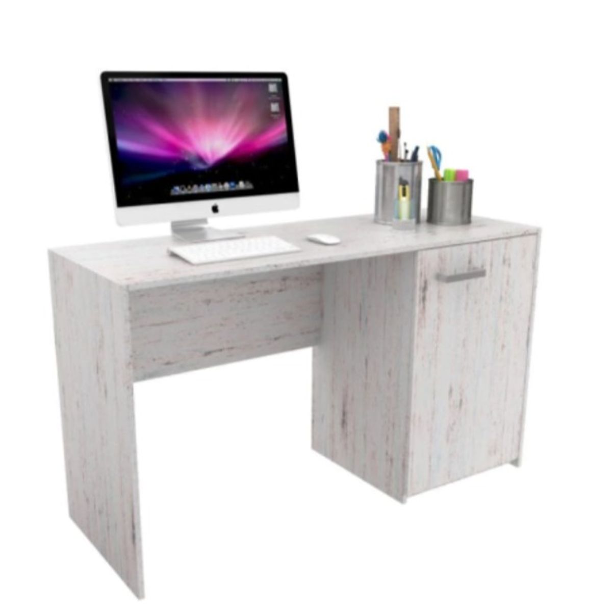 NACION MUEBLES - ESCRITORIO 1 PUERTA BLANCO NM