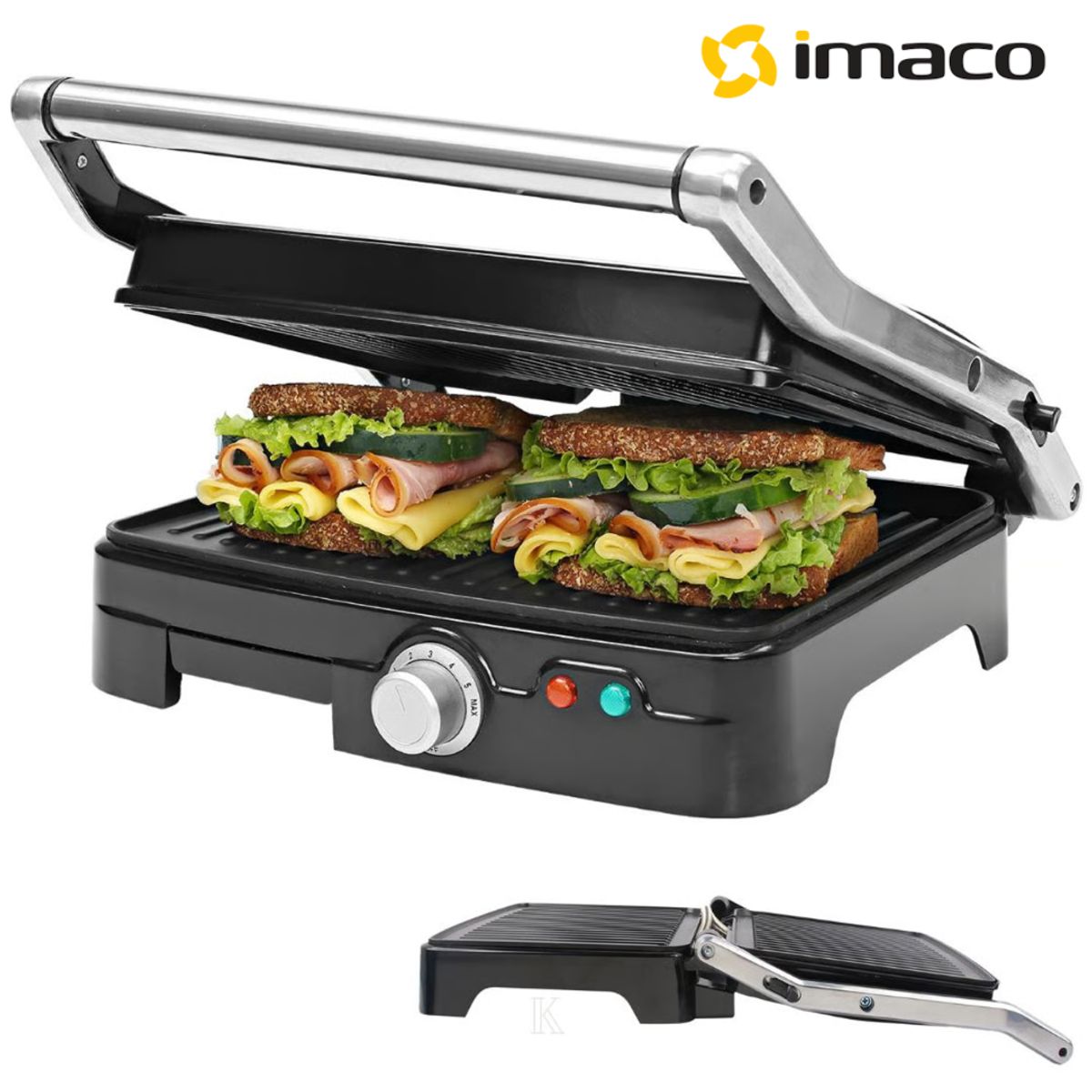 IMACO - SANDWICHERA GRILL PANINI IG2923 IMACO