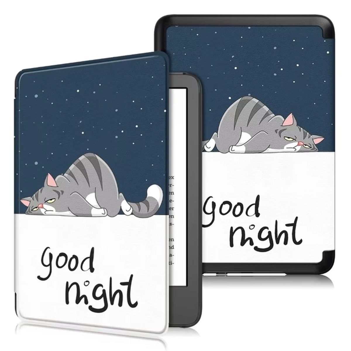 SHEEPBUSTER - Estuche Kindle Generación 2021 6.8” Cuero Gato