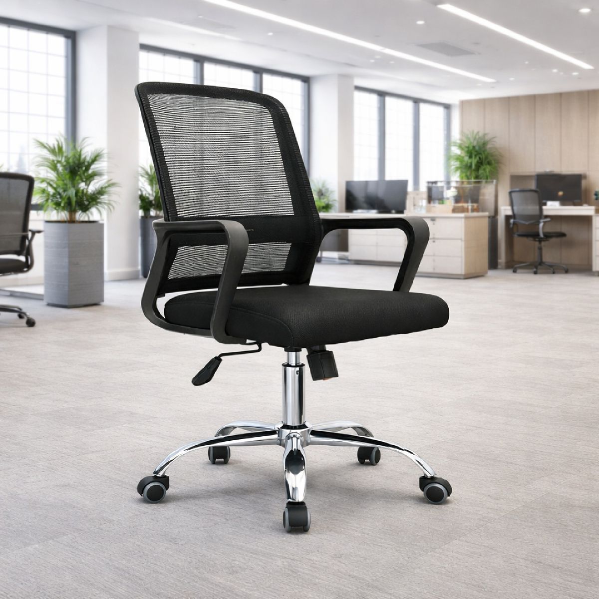 MOBELART - Silla de Oficina Gerente Kill BC Negro möbelArt