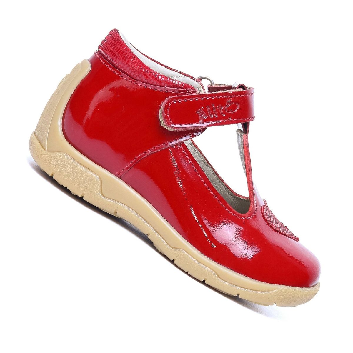 CALZADOS ALITO - Calzado pibe de cuero charol niña 01027