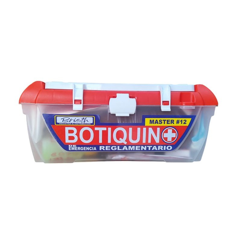 GENERICO - Botiquín de Emergencia Master 12 Primeros Auxilios