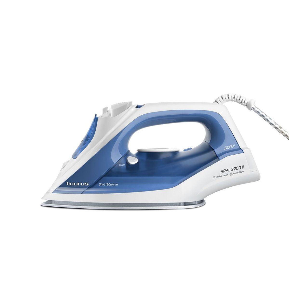 TAURUS - Plancha Taurus a Vapor ARAL 2200 II Azul