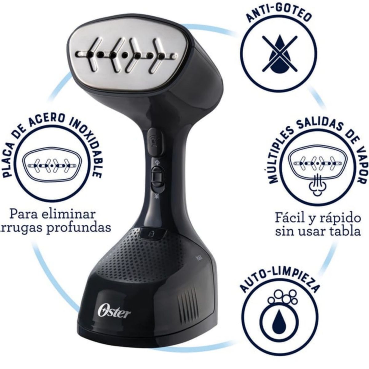 OSTER - Vaporizador de telas Portátil Oster GCSTES101