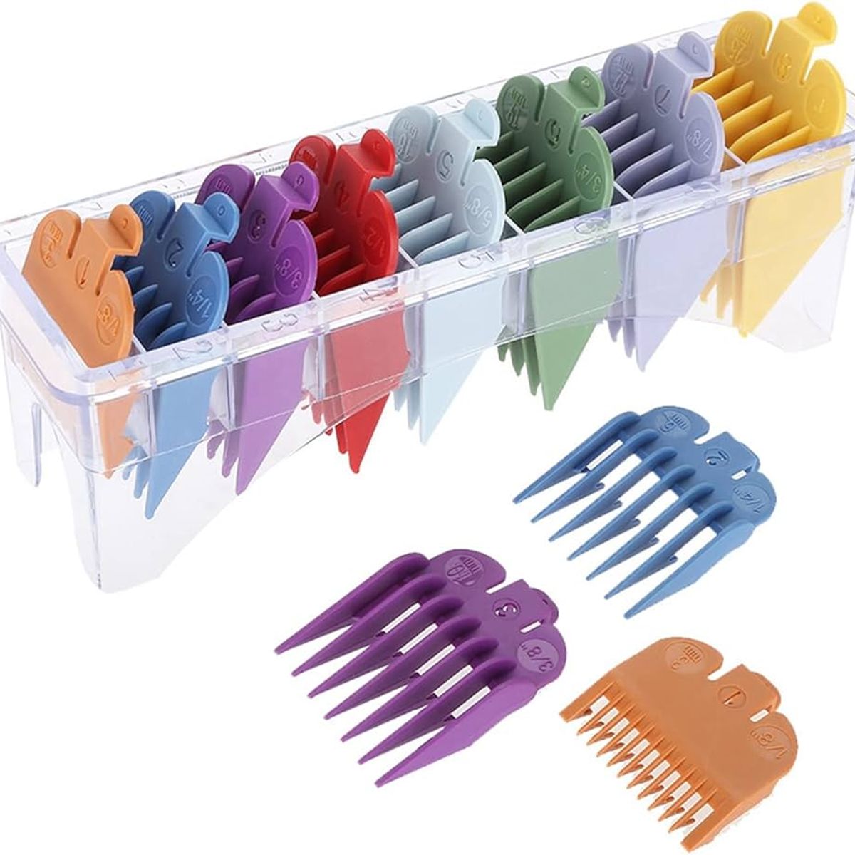 GENERICO - Peines Guía Para Máquinas Cortadoras De Pelo