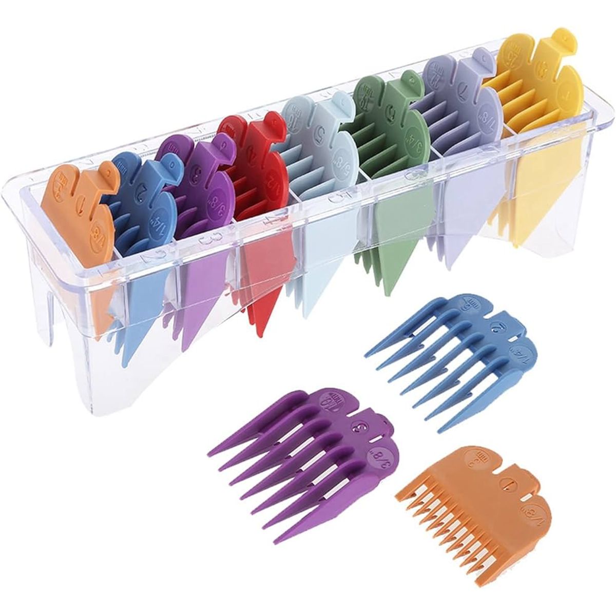 GENERICO - Peines Guía Para Máquinas Cortadoras De Pelo