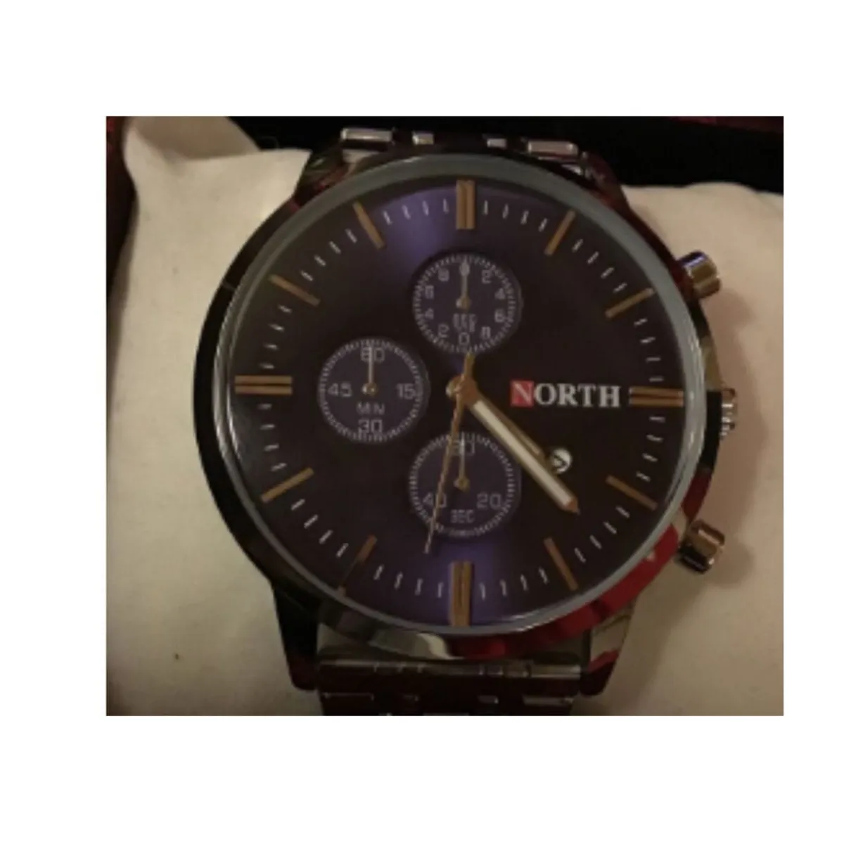 GENERICO - Reloj de Hombre North Cuero Elegante