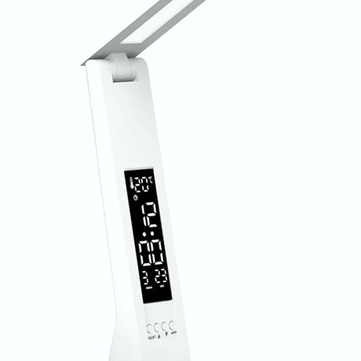 GENERICO - Lámpara de mesa táctil con luz LED con enchufe USB