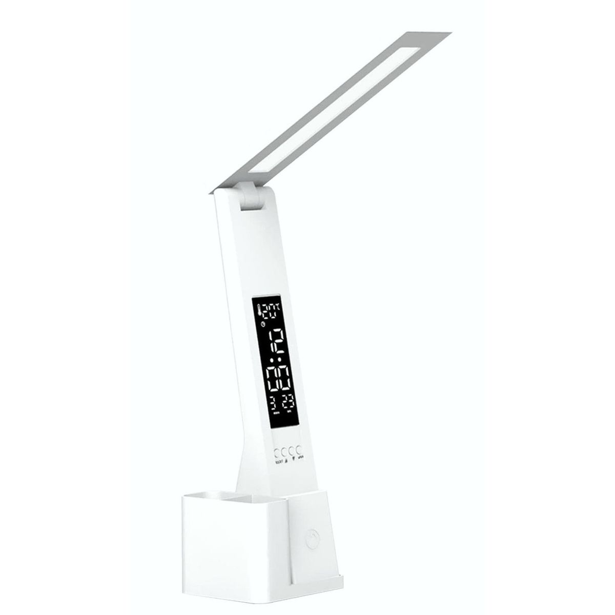 GENERICO - Lámpara de mesa táctil con luz LED con enchufe USB