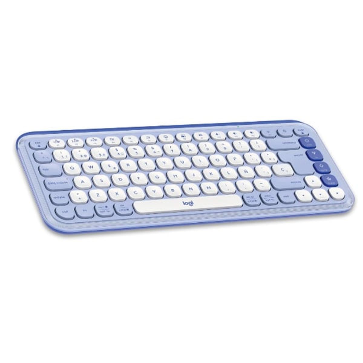 LOGITECH - Teclado Bluetooth + Mouse Logitech Pop Icon Lila