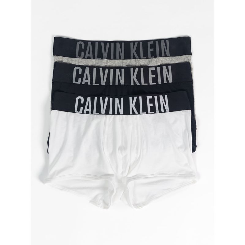 CALVIN KLEIN - 3 PACK INTENSE POWER COTTON  - TRUNK 3PK