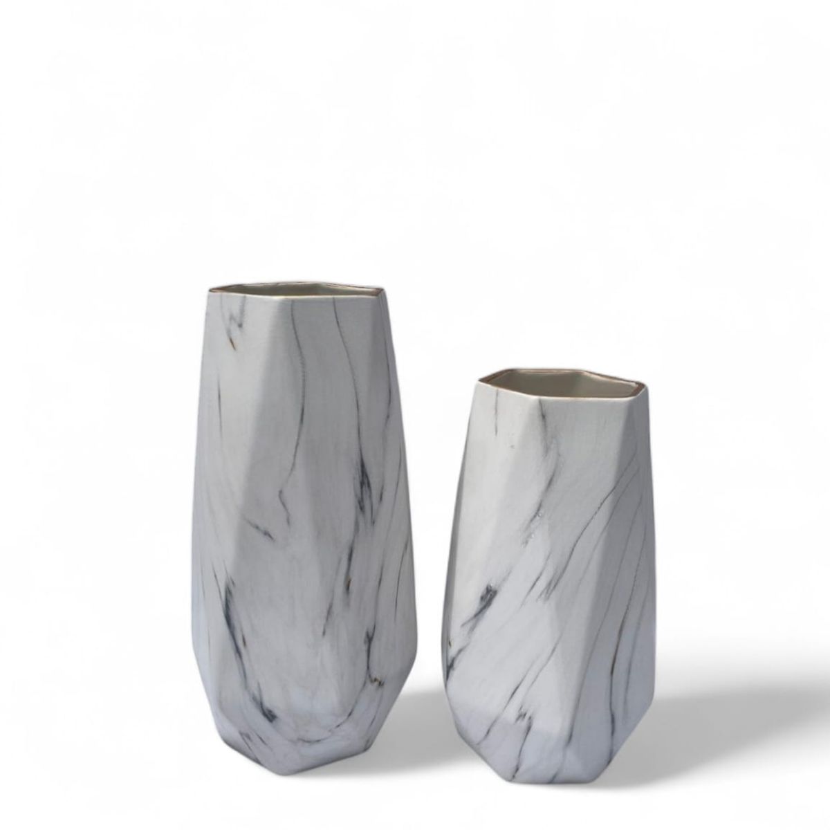 GENERICO - Juego de 2 Jarrones Decorativos Elma 29x16 cm