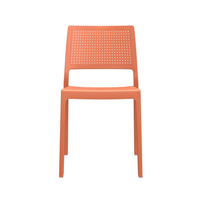 OFIDEAS - Silla De Comedor Diseño Emi Color Terracota Ofideas