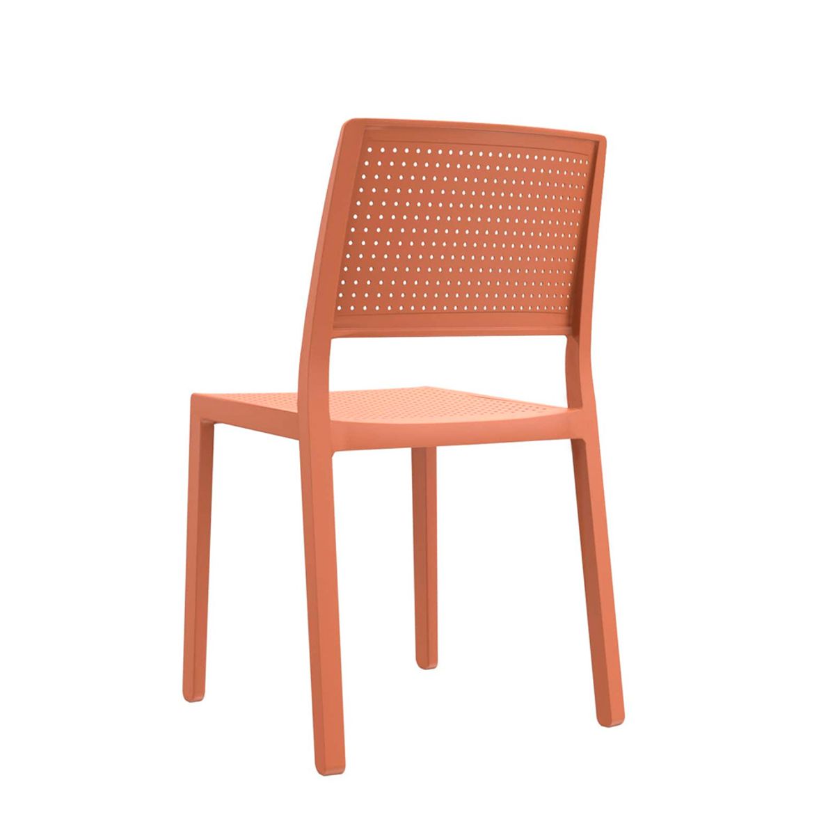 OFIDEAS - Silla De Comedor Diseño Emi Color Terracota Ofideas