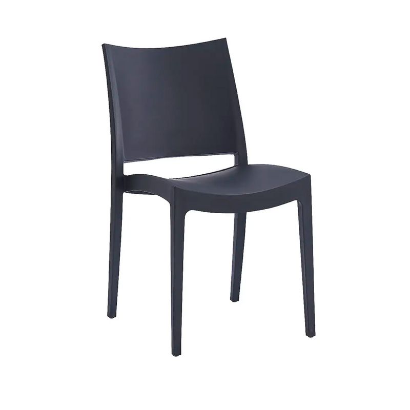 OFIDEAS - Silla De Comedor Diseño Kiro Color Negro Ofideas