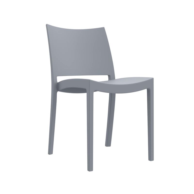 OFIDEAS - Silla De Comedor Diseño Kiro Color Gris Ofideas