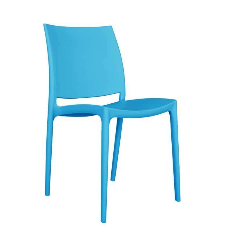 OFIDEAS - Silla De Comedor Diseño Kiro Color Azul Claro Ofideas