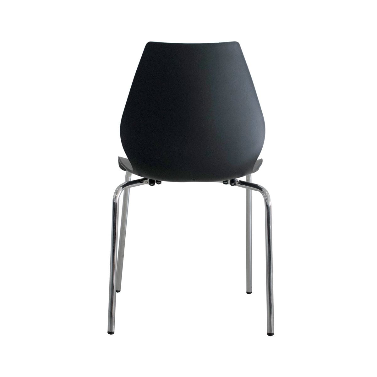 OFIDEAS - Silla De Comedor Diseño Brenda Color Negro Ofideas