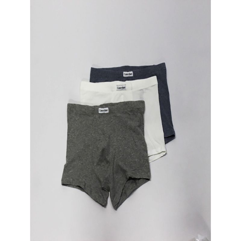 CALVIN KLEIN - 3 PACK PURE COTTON STRETCH -TRUNK