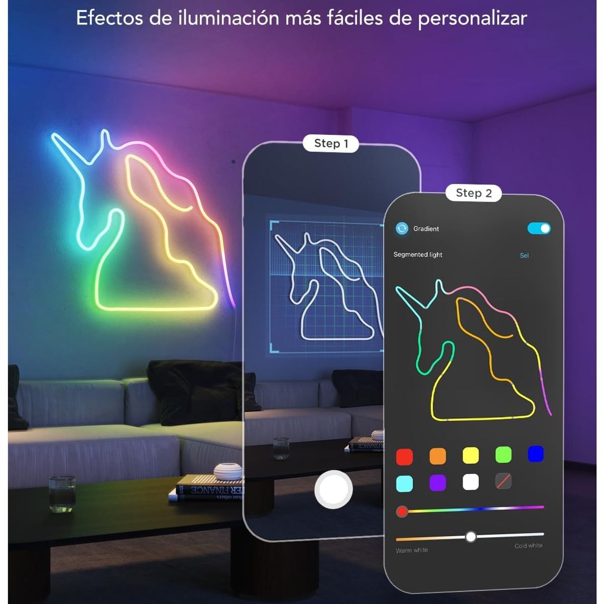 GOVEE - Tira De Luces Led Estilo Neon Govee Rope 2 De 3 Metros